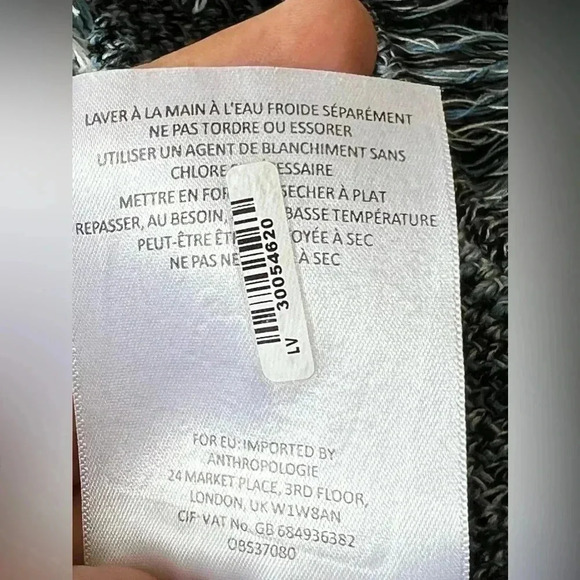 Anthropologie‎ Holding Horses Fringed
Sweater Dress Sz M - Picture 13 of 15